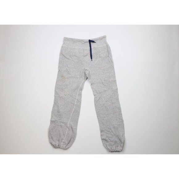 Vtg 50s Hanes Windshield Mens Small Blank Gusseted Sweatpants Joggers Gray USA